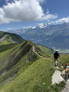 Foto von Rolf Knecht entlang der Tour