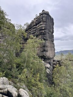 Foto von Norbert Herbig entlang der Tour
