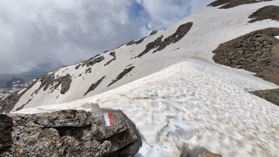 Foto von Sebastian entlang der Tour