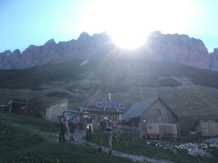Fölzalm bei Sonnenaufgang