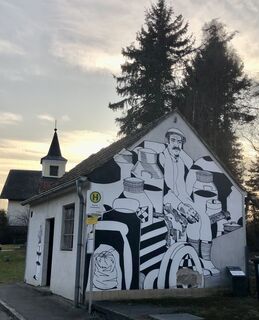 Foto von Barbara Schober entlang der Tour