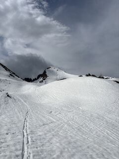 Foto von Heinz Sperl entlang der Tour