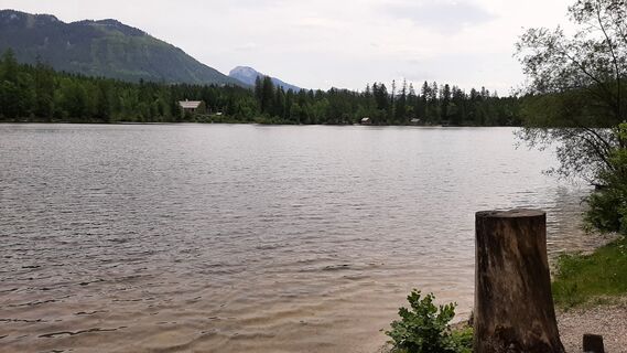 Fotografia z Hans Schindl na trase