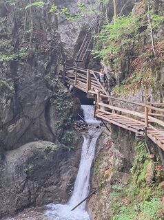 Foto von Raffael entlang der Tour