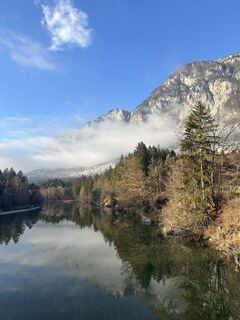 Foto de Maximilian Klammer a lo largo del recorrido
