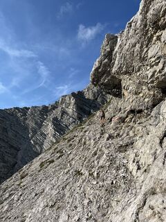 Foto von Christoph Hoedl entlang der Tour