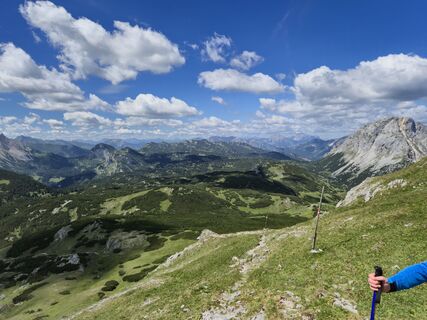 Foto von Christoph entlang der Tour