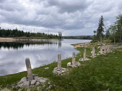 Foto von Hirst Bruskie entlang der Tour
