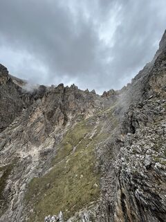 Foto de Luca Ortner a lo largo del recorrido