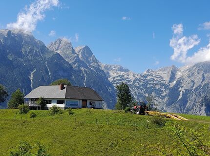 Foto von Monika Binder entlang der Tour