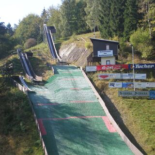 Schanzenanlage im Rossbachtal