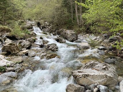 Foto von Toni Lerda entlang der Tour