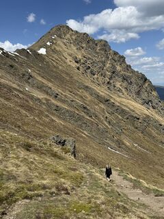 Foto von Gottfried Wietinger entlang der Tour