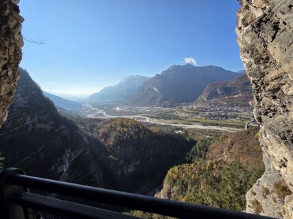 Foto von Florian Dürnegger entlang der Tour