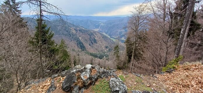 Fotografia z Bergfex Cros na trase