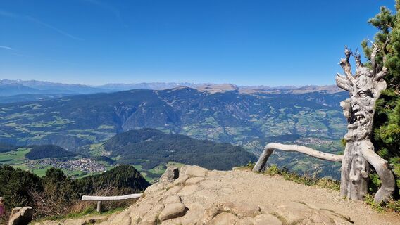 Foto von Gerhard Loibl entlang der Tour