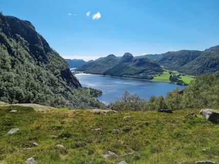 Photo de Andreas Mohr le long du parcours
