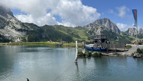 Foto von Christoph Schreiber entlang der Tour