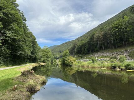 Foto von Familie Jagschitz entlang der Tour