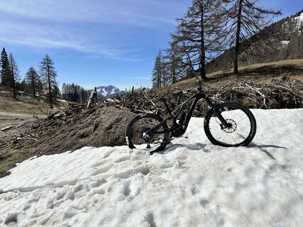 Foto von Andrey Okonetchnikov entlang der Tour