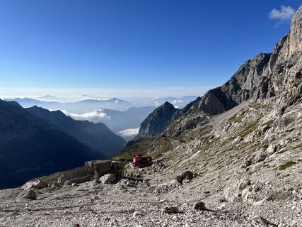 Foto von Nicola Biancardi entlang der Tour
