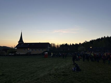 Foto von Bernhard Koller entlang der Tour