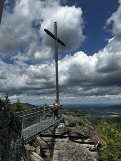 Foto von Raimund Leitner entlang der Tour