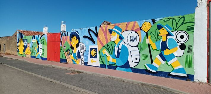 Foto de Patrice Gouspy a lo largo del recorrido