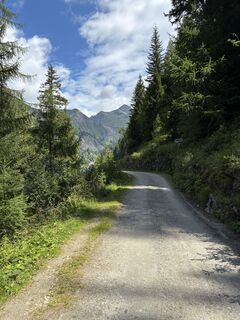 Foto von Andreas Gabriel entlang der Tour