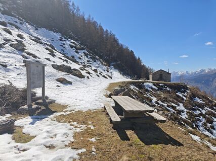 Foto von Giacomo Brambilla entlang der Tour
