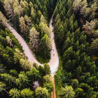 Godinger MTB Tour aus der Vogelperspektive