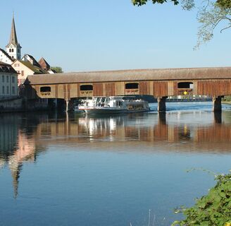 Rheinbrücke von Gailingen nach Diessenhofen (CH)