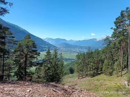 Photo de Karl-Heinz le long du parcours