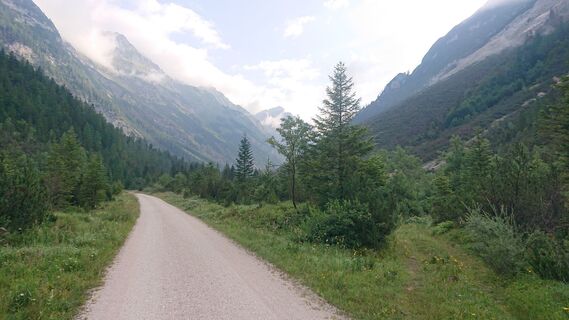 Photo de Manfred Oehm le long du parcours