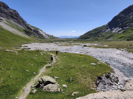 Foto de Peter Seliner a lo largo del recorrido