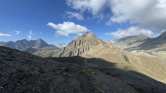 Foto von Jean Claude Guidi entlang der Tour