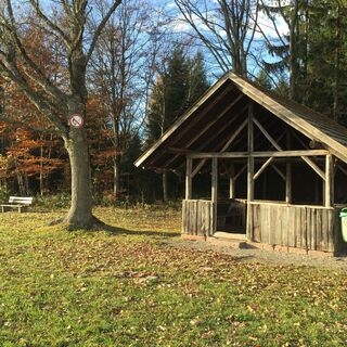 Schutzhütte beim Zollernblick