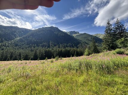 Foto von cedric deschamps entlang der Tour