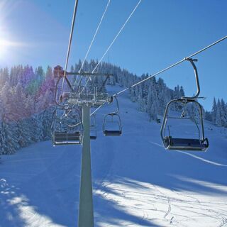 Mittagbahn im Winter