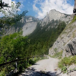 Auf den Weg zum Kunkelspass