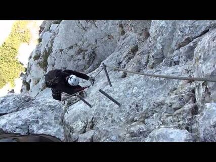 Besteigung des Pfaffenstein über den Eisenerzer Klettersteig C/D