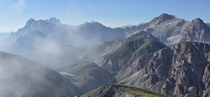 Photo de Franz Frenner le long du parcours