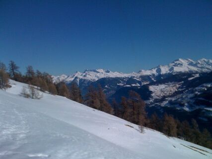 Aussicht ins Rhonetal