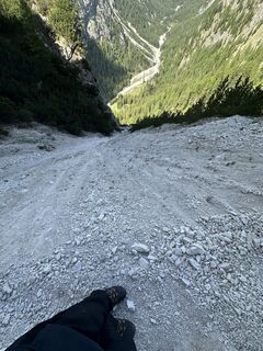 Foto von Max entlang der Tour