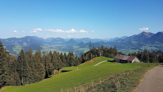 Schöner Ausblick auf dem Brüggelekopf