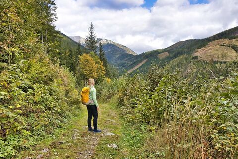 Gemütliches Dahinwandern