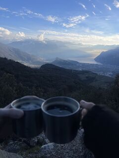 Foto von Rouven Schwark entlang der Tour