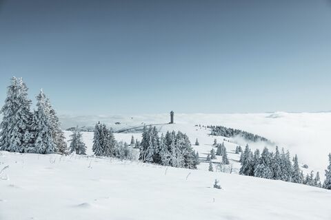 Winterlandschaft Feldbergturm