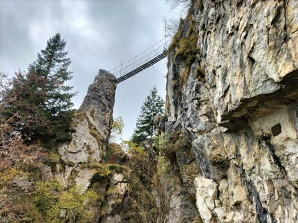 Photo de Maria Moro le long du parcours