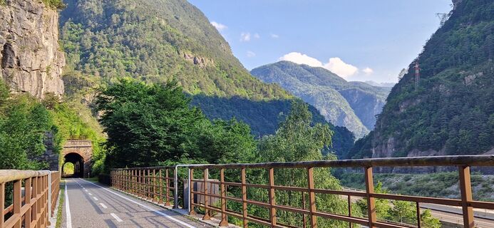 Zdjęcie z Utassy Tóth Johanna wzdłuż trasy